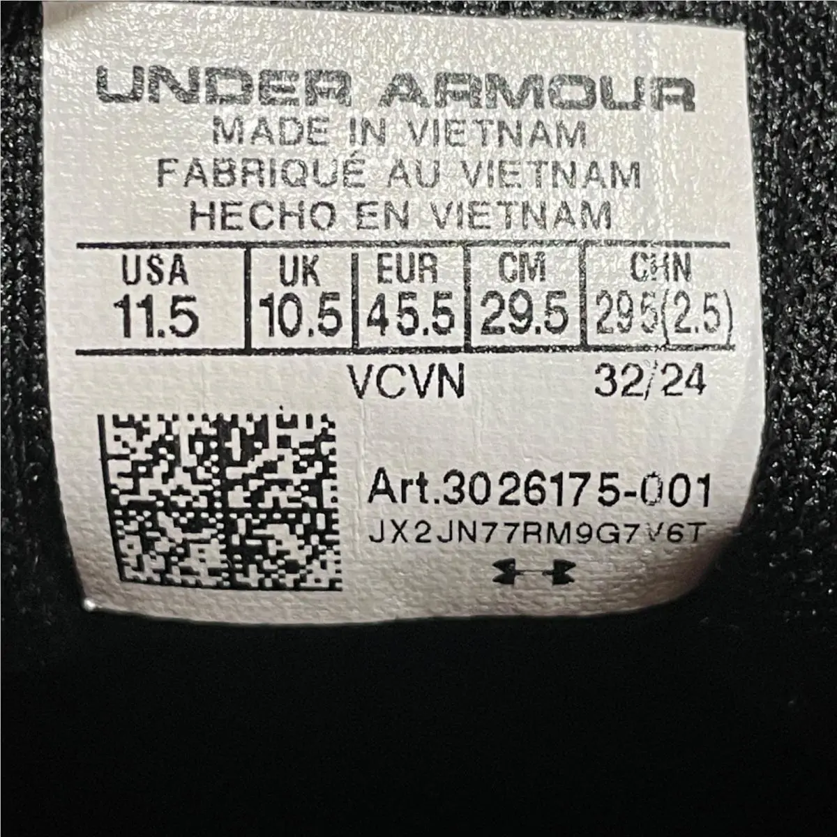 Under Armour shoes - Under Armour Charged Assert 10 - 3026175-001 - Black (UPC: 196039914620) 11