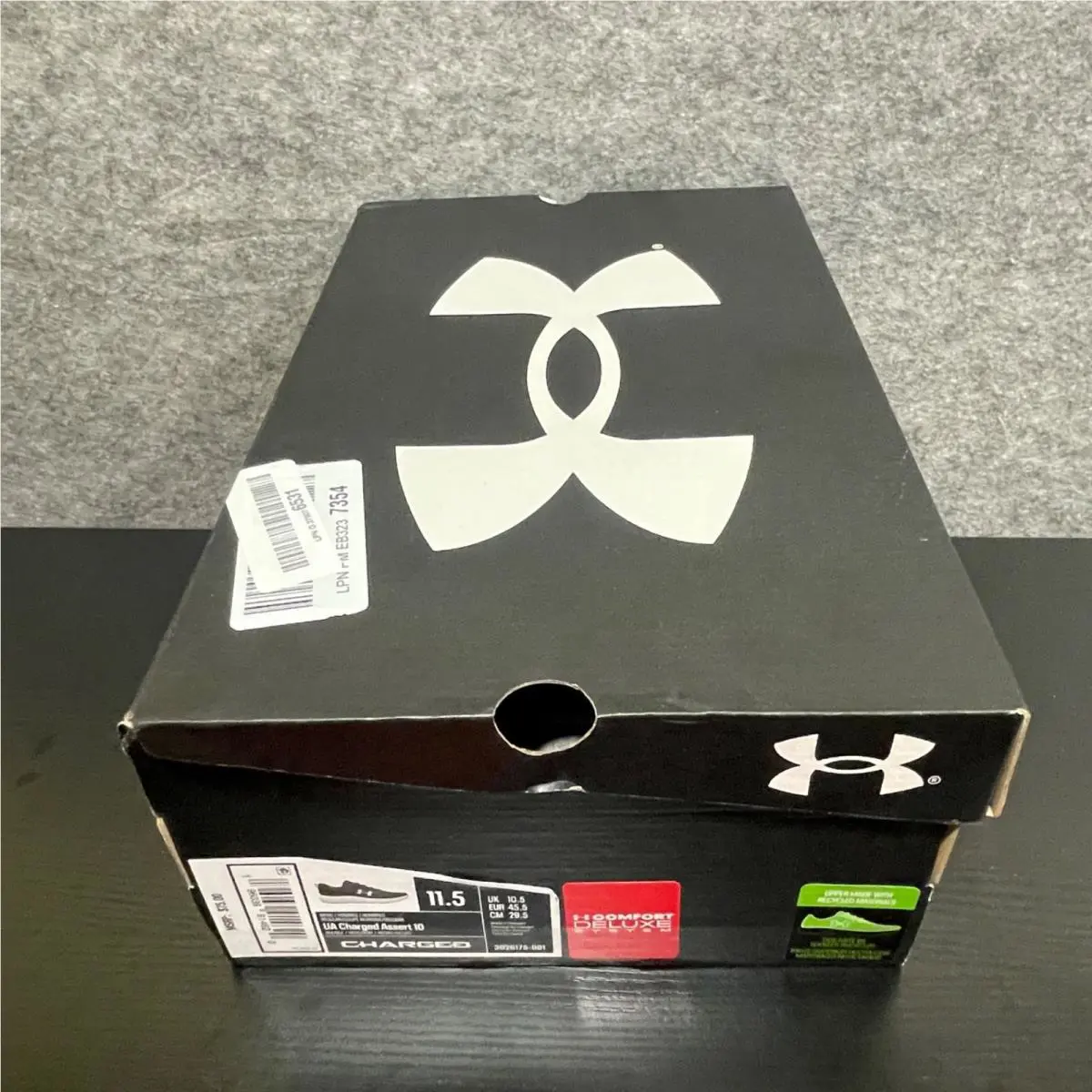 Under Armour shoes - Under Armour Charged Assert 10 - 3026175-001 - Black (UPC: 196039914620) 14