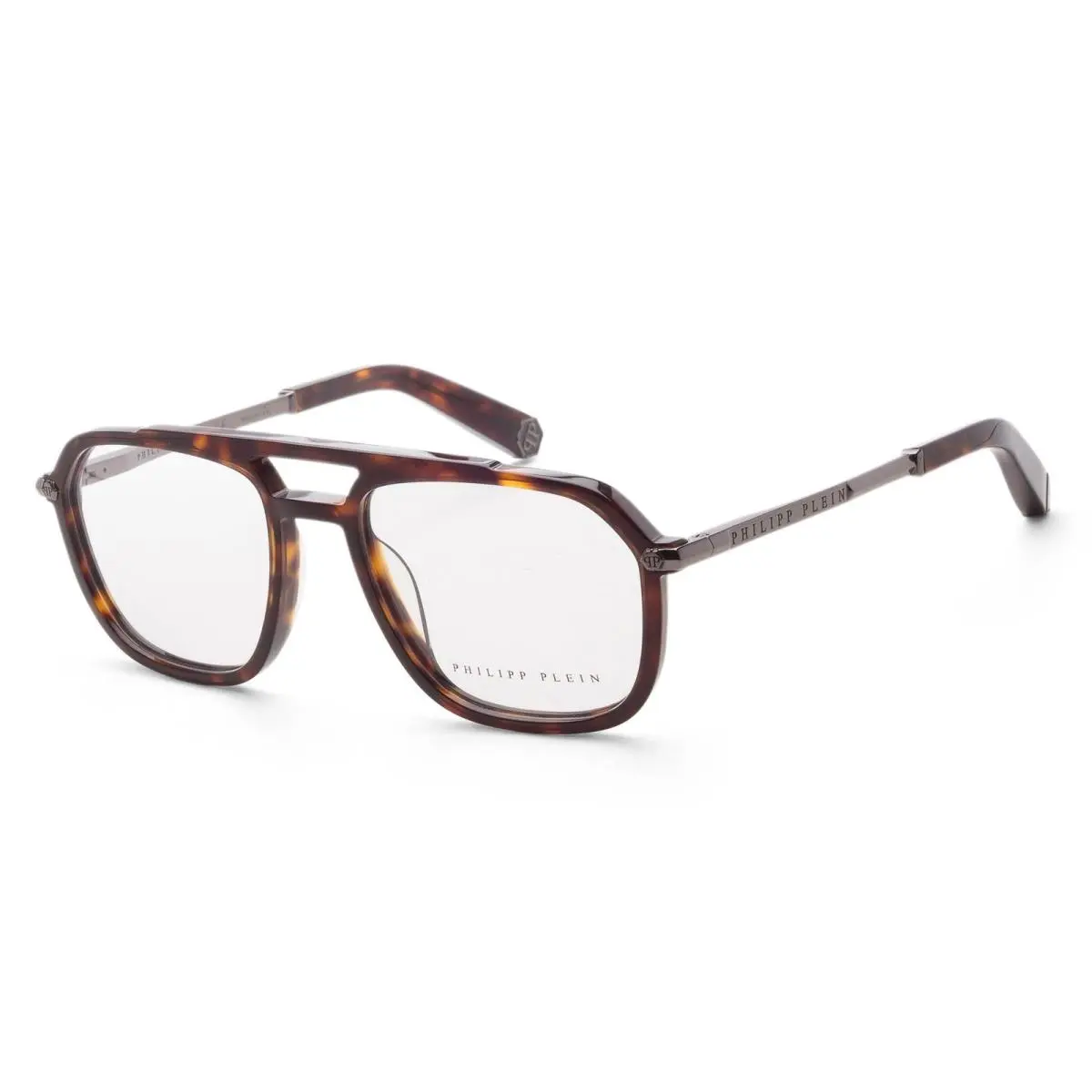Men`s 54mm Brown Opticals VPP018M540722 by Philipp Plein