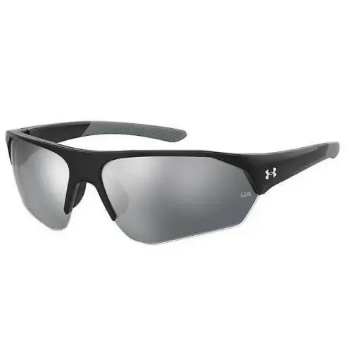Ua 7000/S 008A/T4 Black/grey Silver Mirrored Teen Unisex Sunglasses by Under Armour