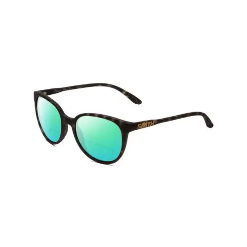 Smith Cheetah Lady Polarized Bi-focal Sunglasses Cateye Tortoise 54mm 41 Options Green Mirror by Smith Optics