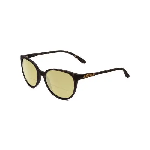 Smith Cheetah Lady Polarized Bi-focal Sunglasses Cateye Tortoise 54mm 41 Options Yellow by Smith Optics