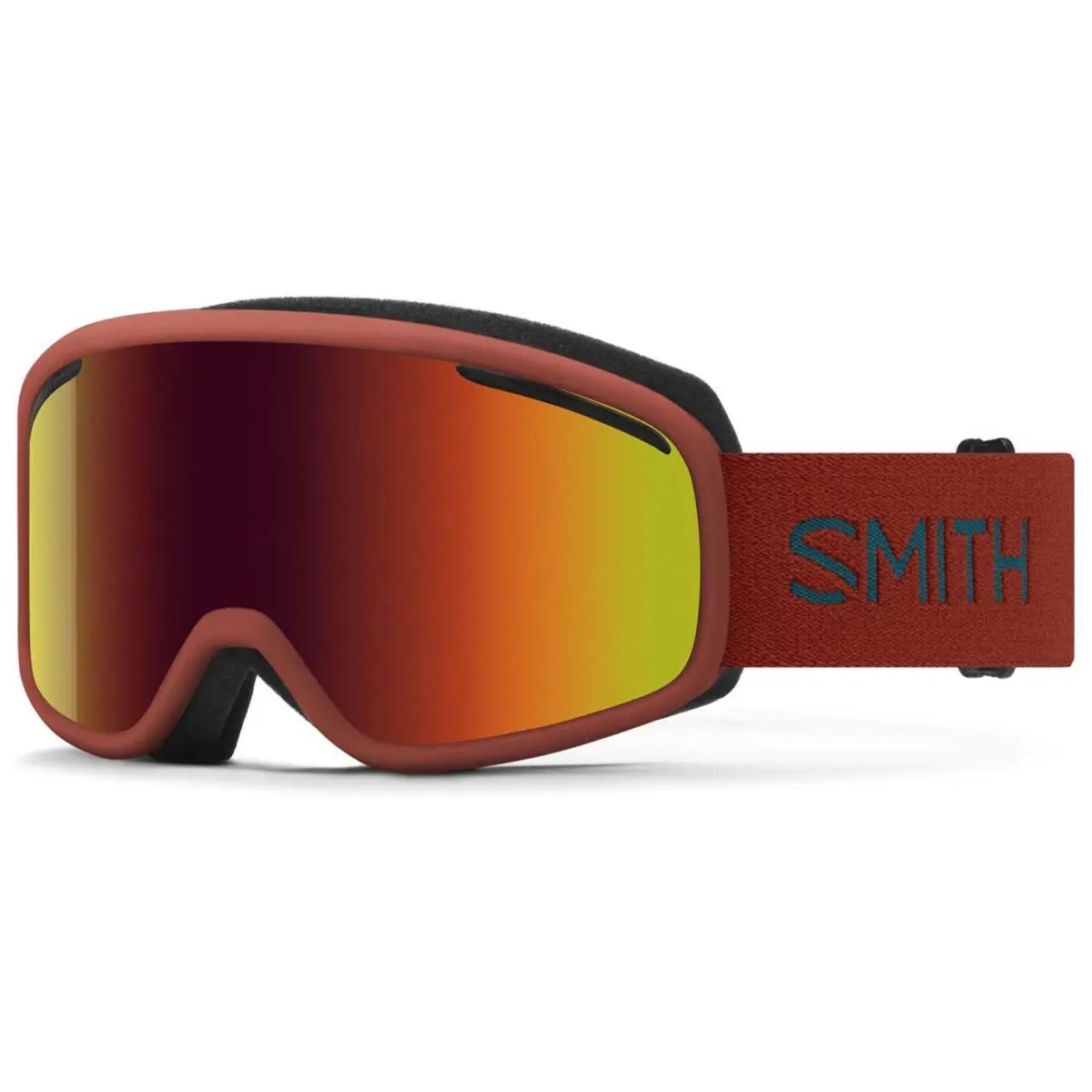 Vogue Women`s Snow Goggles w/ Fog-x Anti Fog Inner Lens - M00759 Terra/Red Sol-X Mir (MB99C1) by Smith Optics