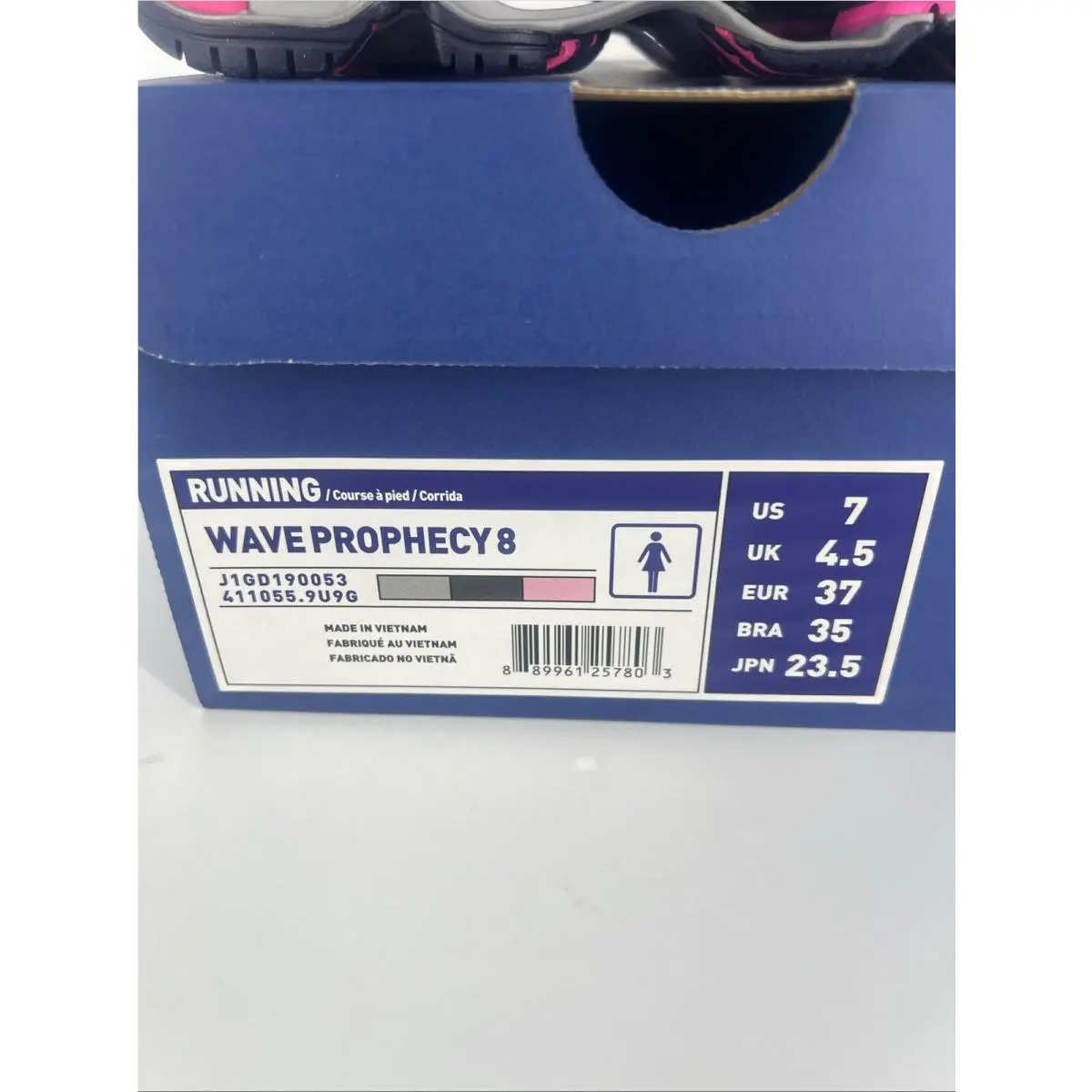 Mizuno shoes - Wave Prophecy 8 - Wave Prophecy - Gray 0