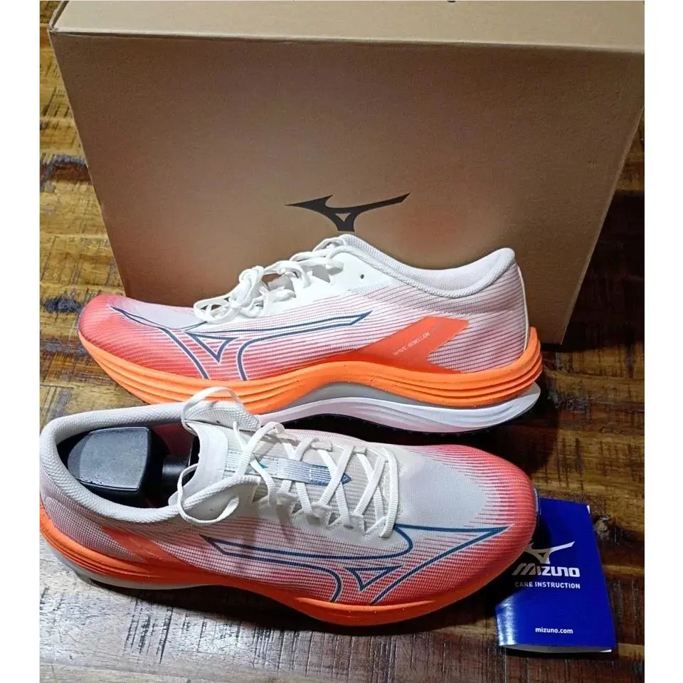 Mizuno shoes - Mizuno Wave Rebellion - Wave Rebellion - White 8