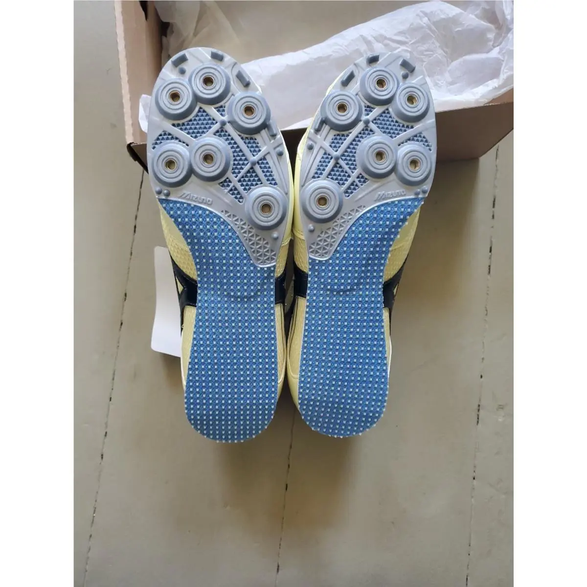 Mizuno shoes - MIZUNO TEMPO LD LT - TEMPO - Yellow 2