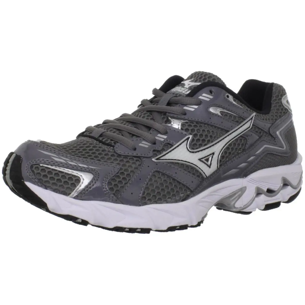 Mizuno Men`s Wave Unite Grey/white 10 M US