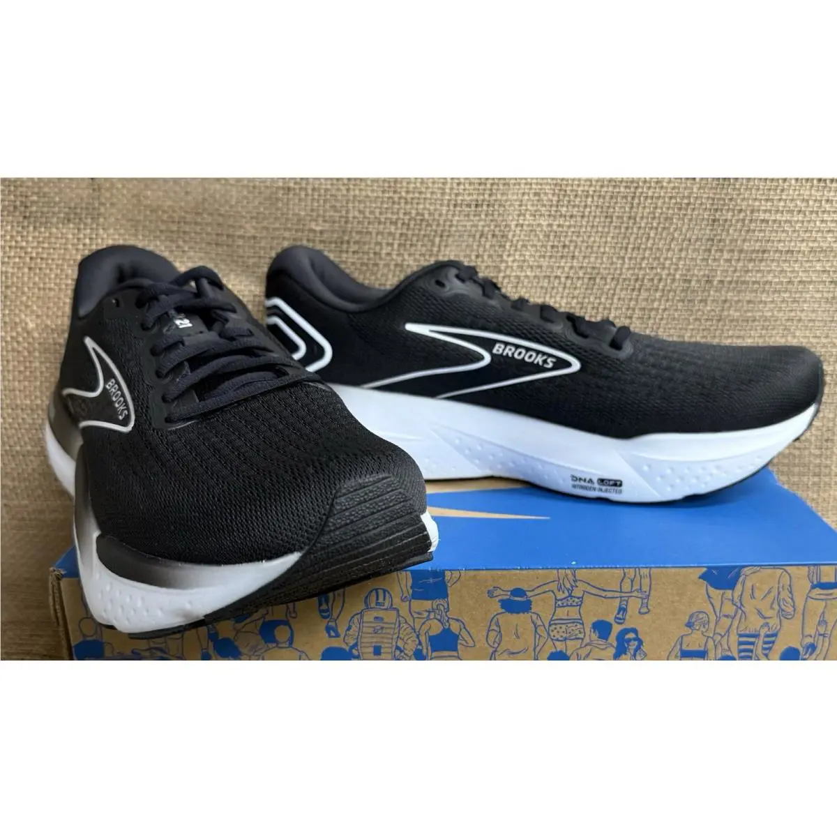 Brooks shoes - Brooks Glycerin 21 - Glycerin - 110419-090 - Black/Grey/White 1