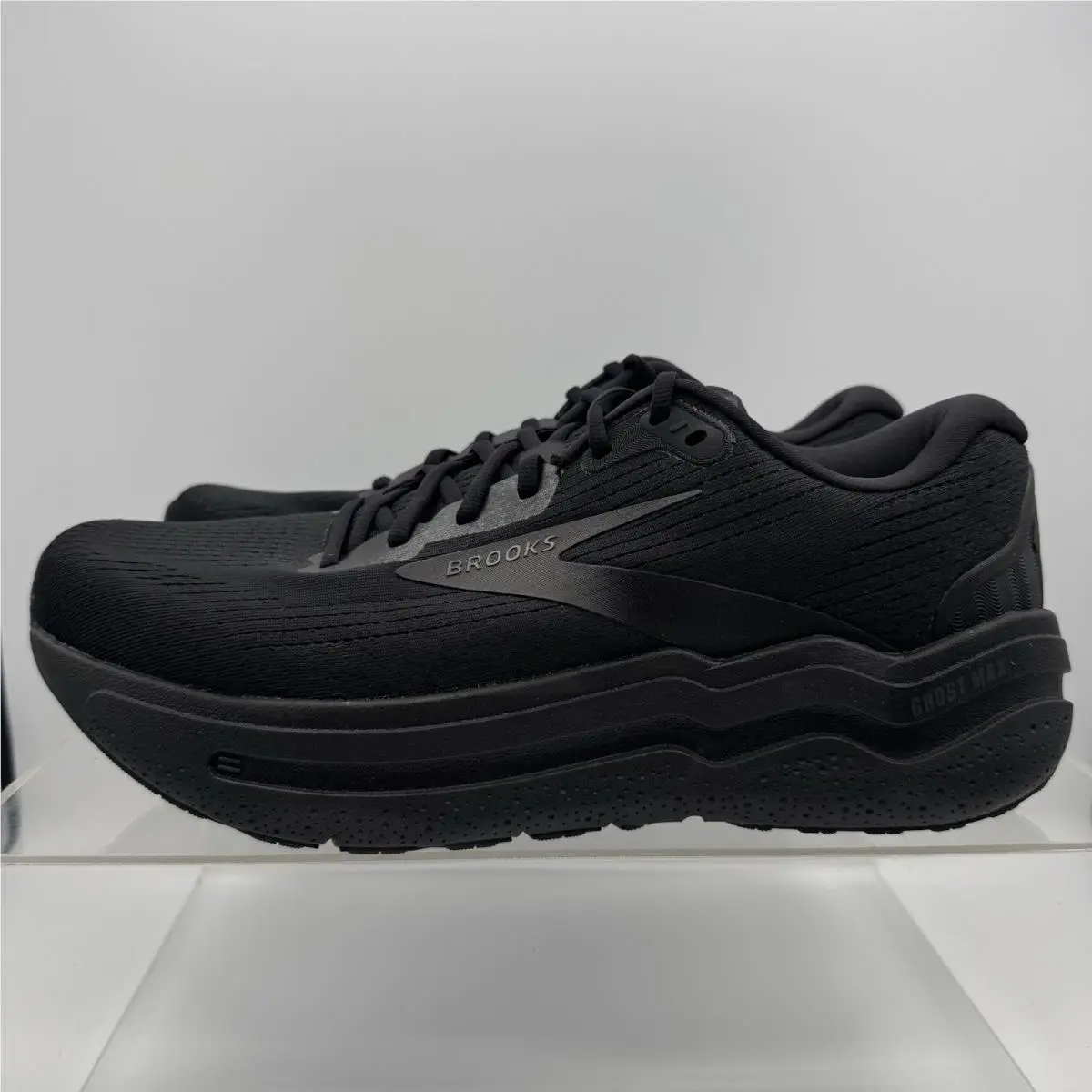 Brooks Ghost Max 2 Triple Black 1104311D020 Running Shoe Men’s Size 8