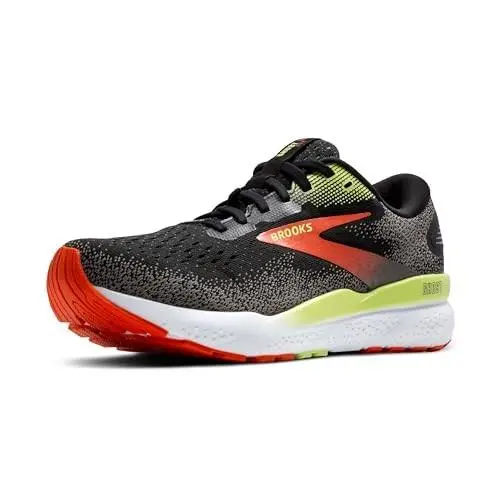 Brooks Men`s Ghost 16 Gtx Waterproof Neutral Running Shoe - Black/mandar