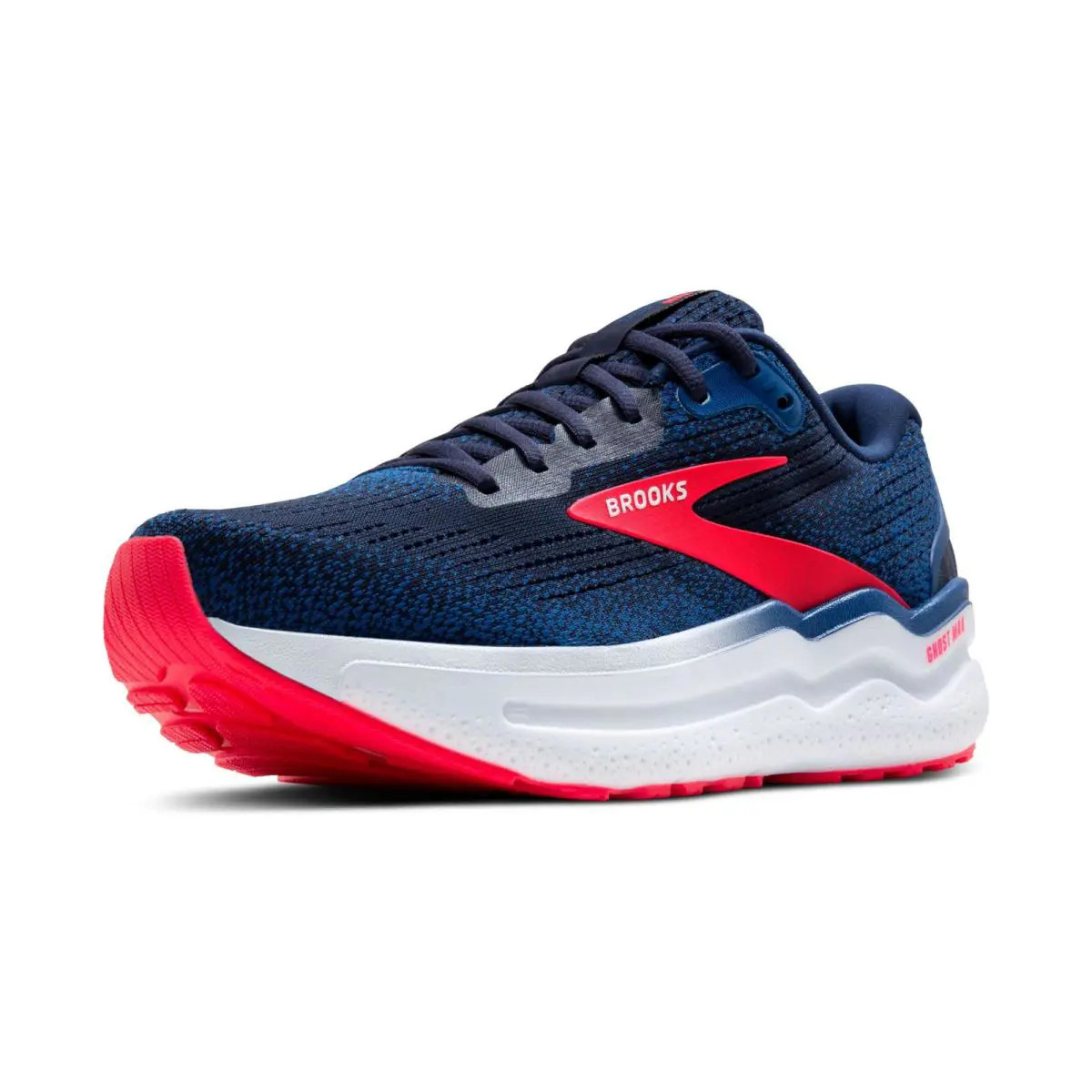 Brooks Women’s Ghost Max 2 Neutral Running Walking Shoe - Peacoat/true - Peacoat/True Blue/Diva Pink