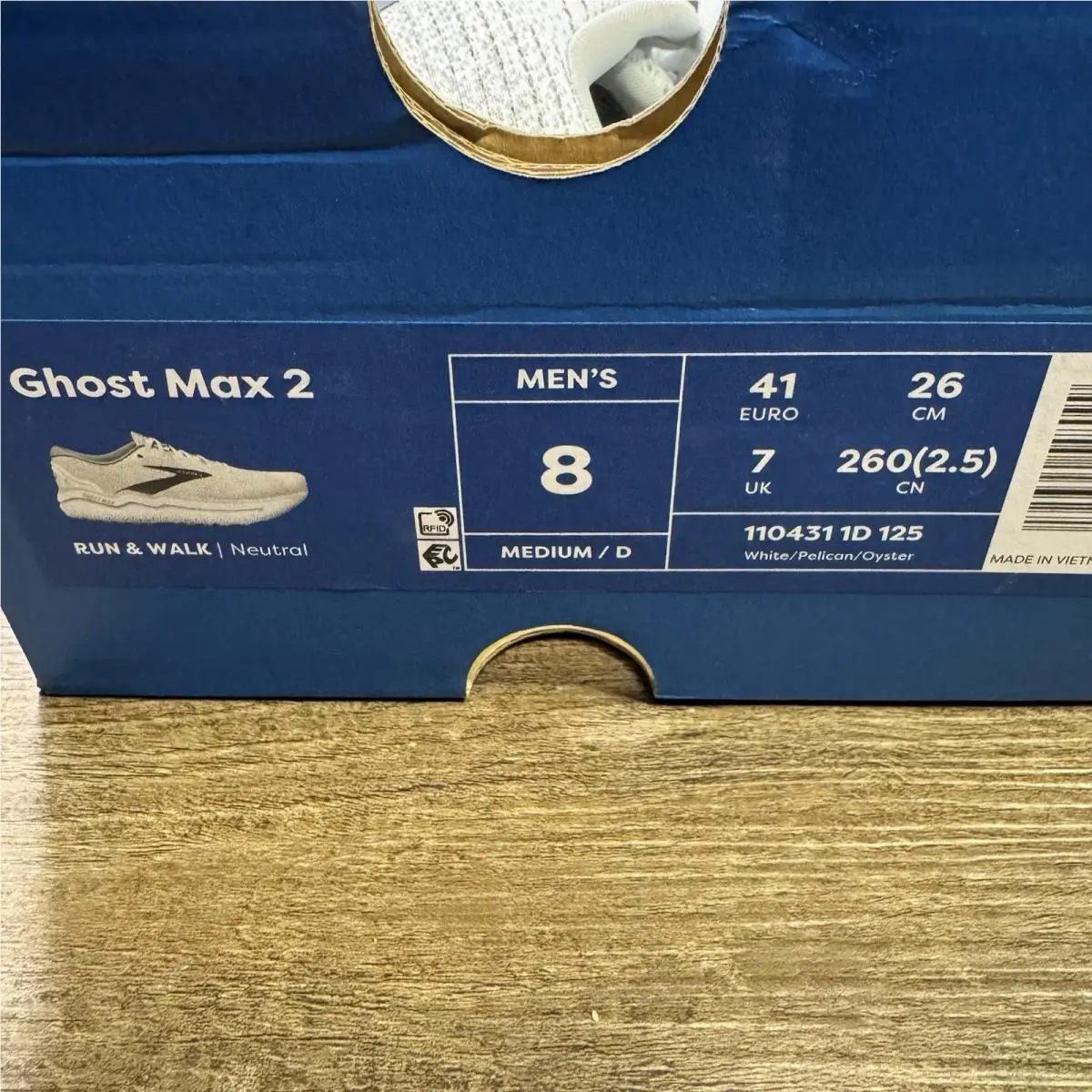 Brooks shoes - Brooks Ghost Max 2 - Ghost Max - 110431-1D-125 - White 0