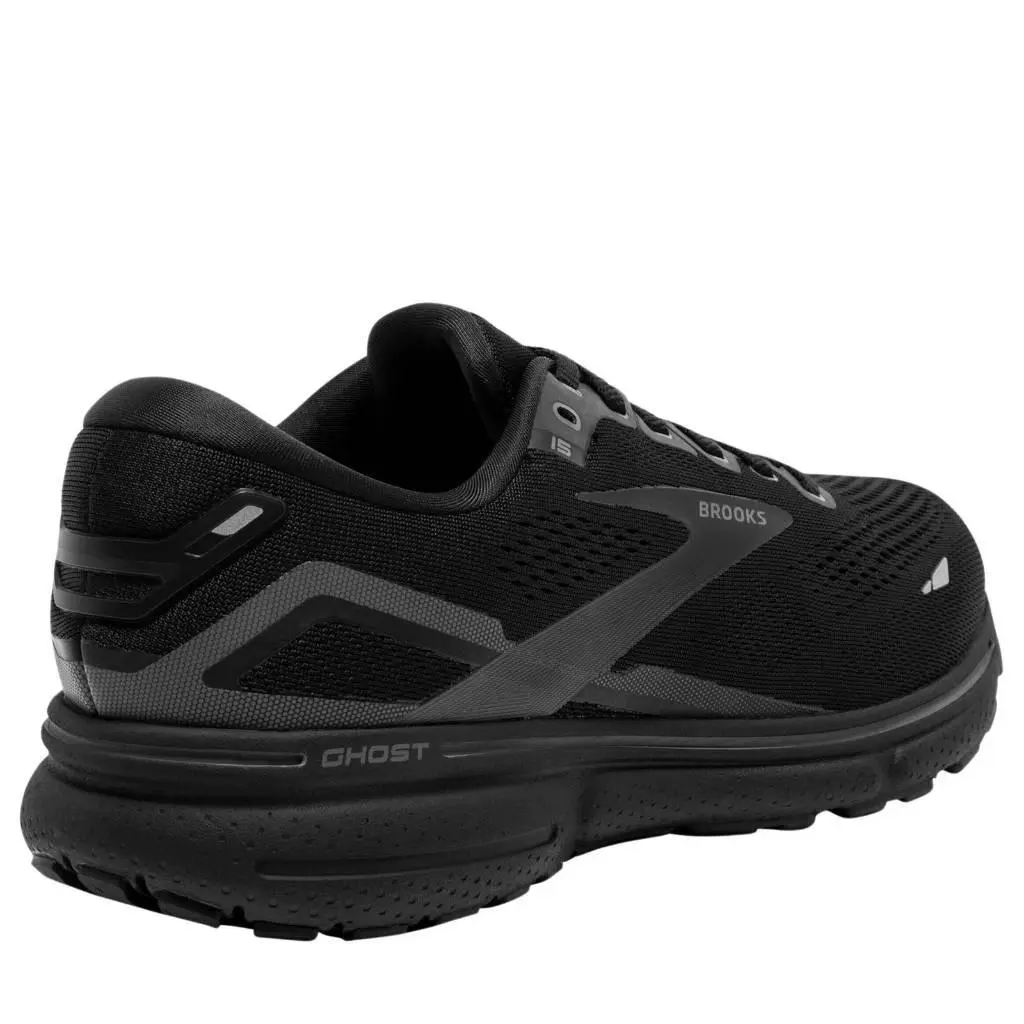 Brooks shoes - Brooks Ghost 15 - Ghost - Black, Exterior: Blue 2