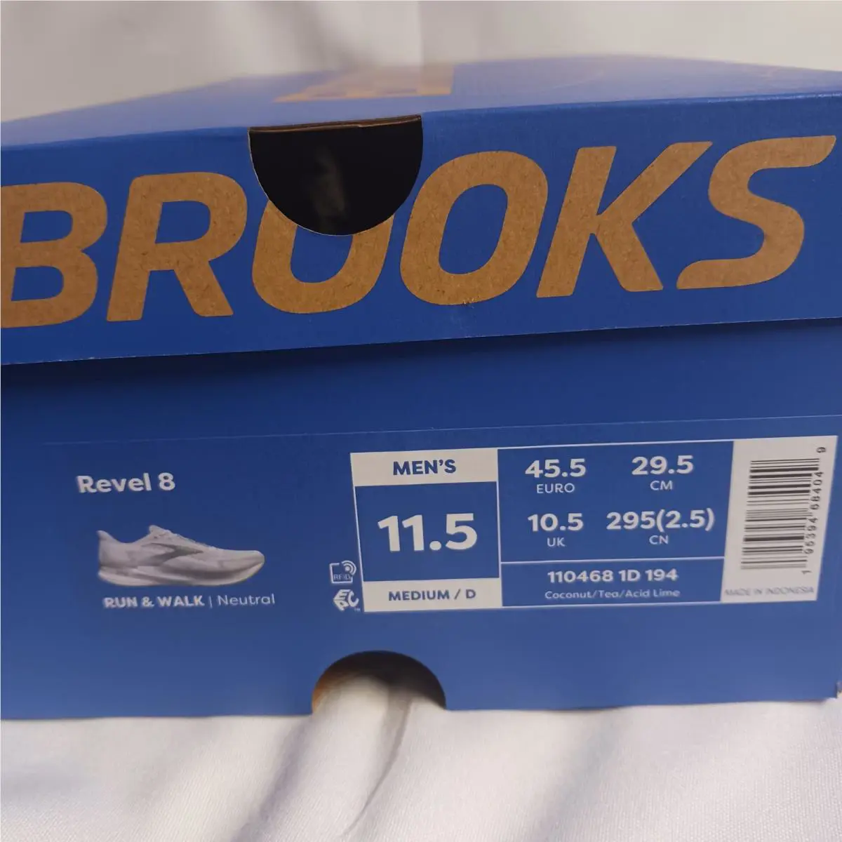 Brooks shoes - Brooks Revel 8 - Revel - Primer/Blackened Pearl (UPC: 195394684049) 4