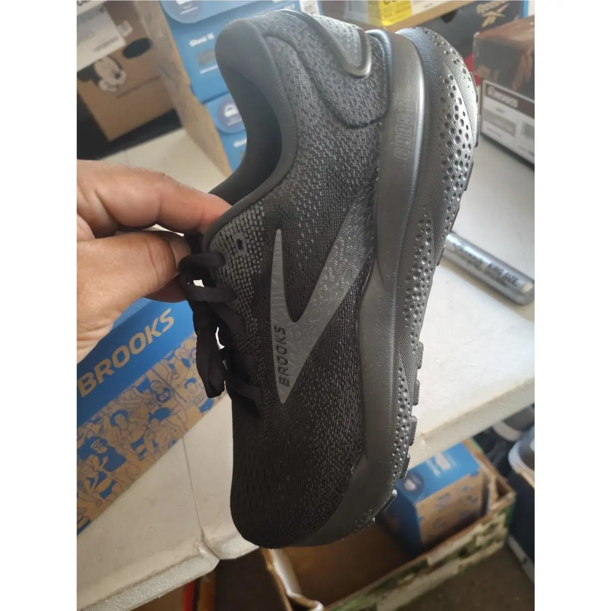 Brooks shoes - Brooks Ghost 16 - Ghost - Almond Peach/Coconut/Purple 0