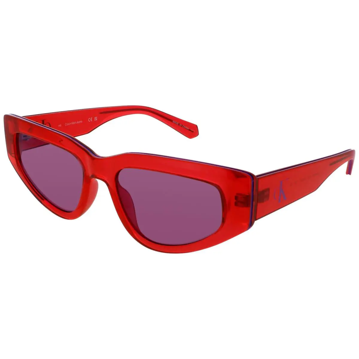Calvin Klein Jeans CKJ23603S-600 Sunglasses Sun Glasses 600 Red 53