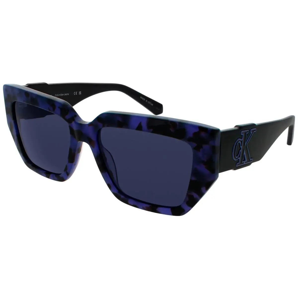 Calvin Klein Jeans CKJ23608S-238 Sunglasses Sun Glasses 238 Violet - Frame: VIOLET HAVANA, Lens: PURPLE