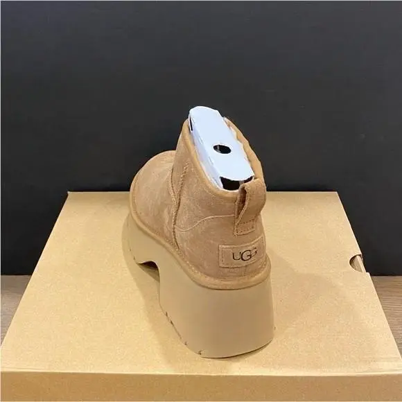 UGG shoes - Classic Ultra Mini New Heights - Chestnut 1