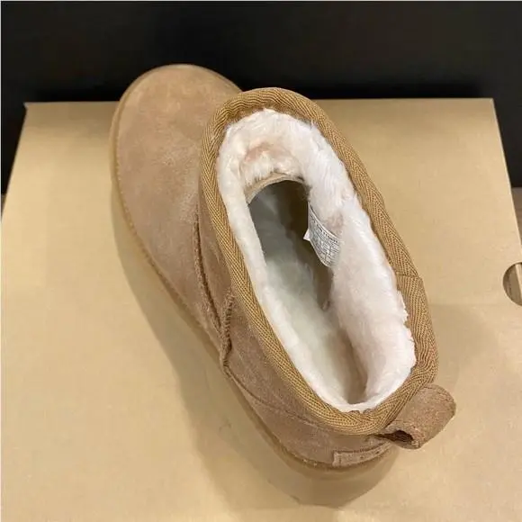 UGG shoes - Classic Ultra Mini New Heights - Chestnut 2