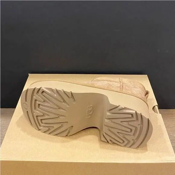 UGG shoes - Classic Ultra Mini New Heights - Chestnut 3