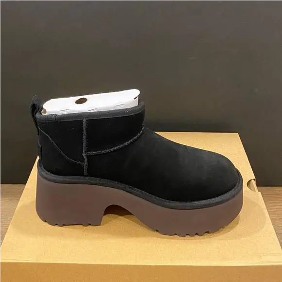 UGG shoes - Classic Ultra Mini New Heights - Black 0