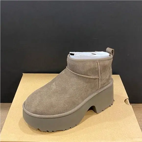 UGG shoes - Classic Ultra Mini New Heights - Hickory 4