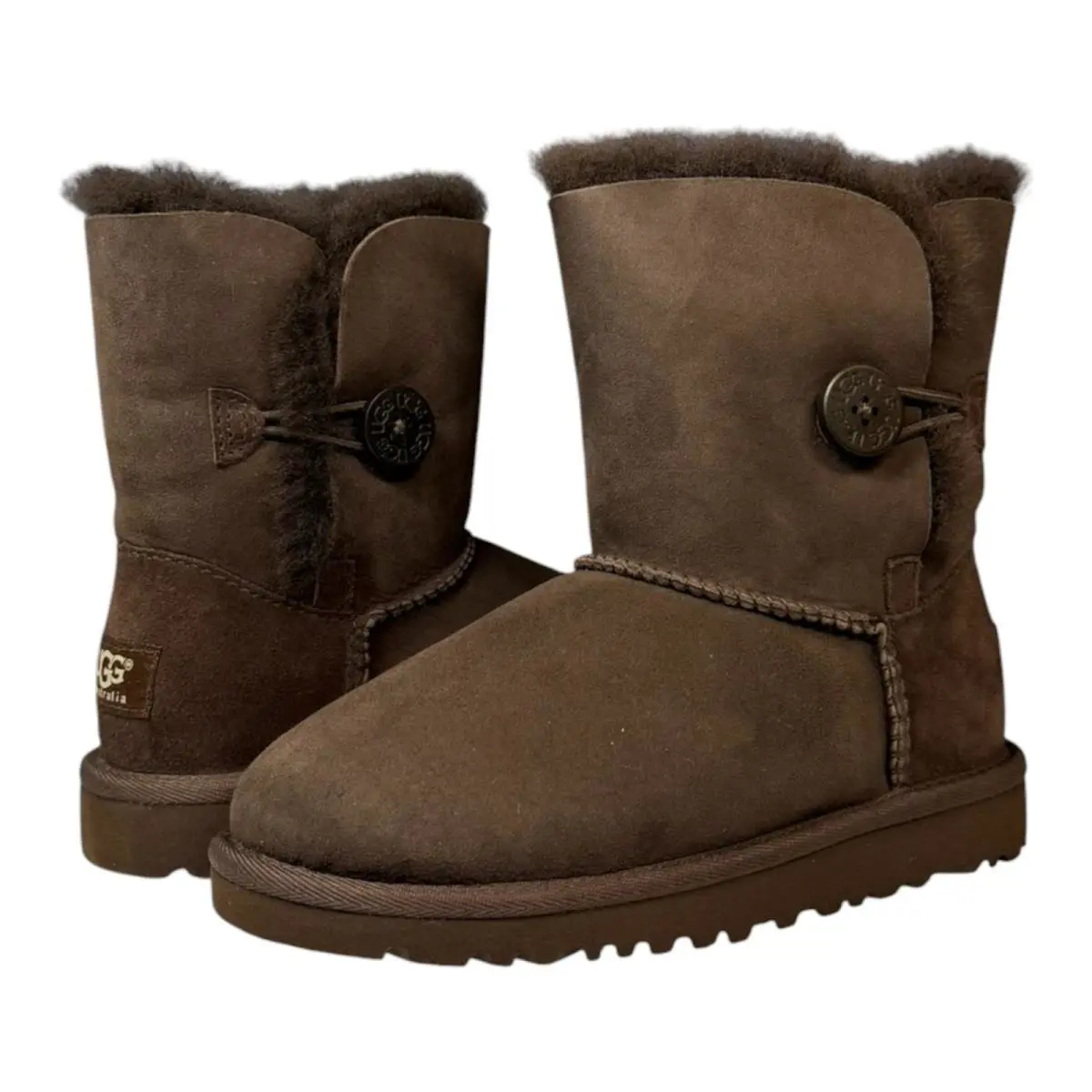 UGG shoes - UGG Australia Bailey Button - Australia Bailey Button - Brown 11