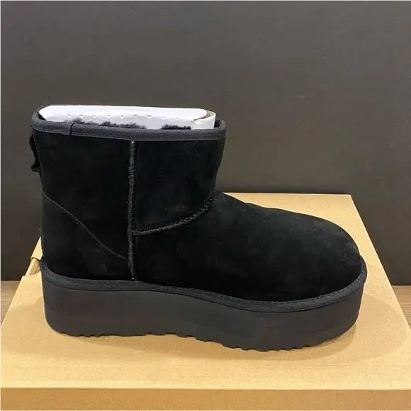 UGG shoes - Classic Mini Platfrom - Classic Mini Platfrom - Black 4