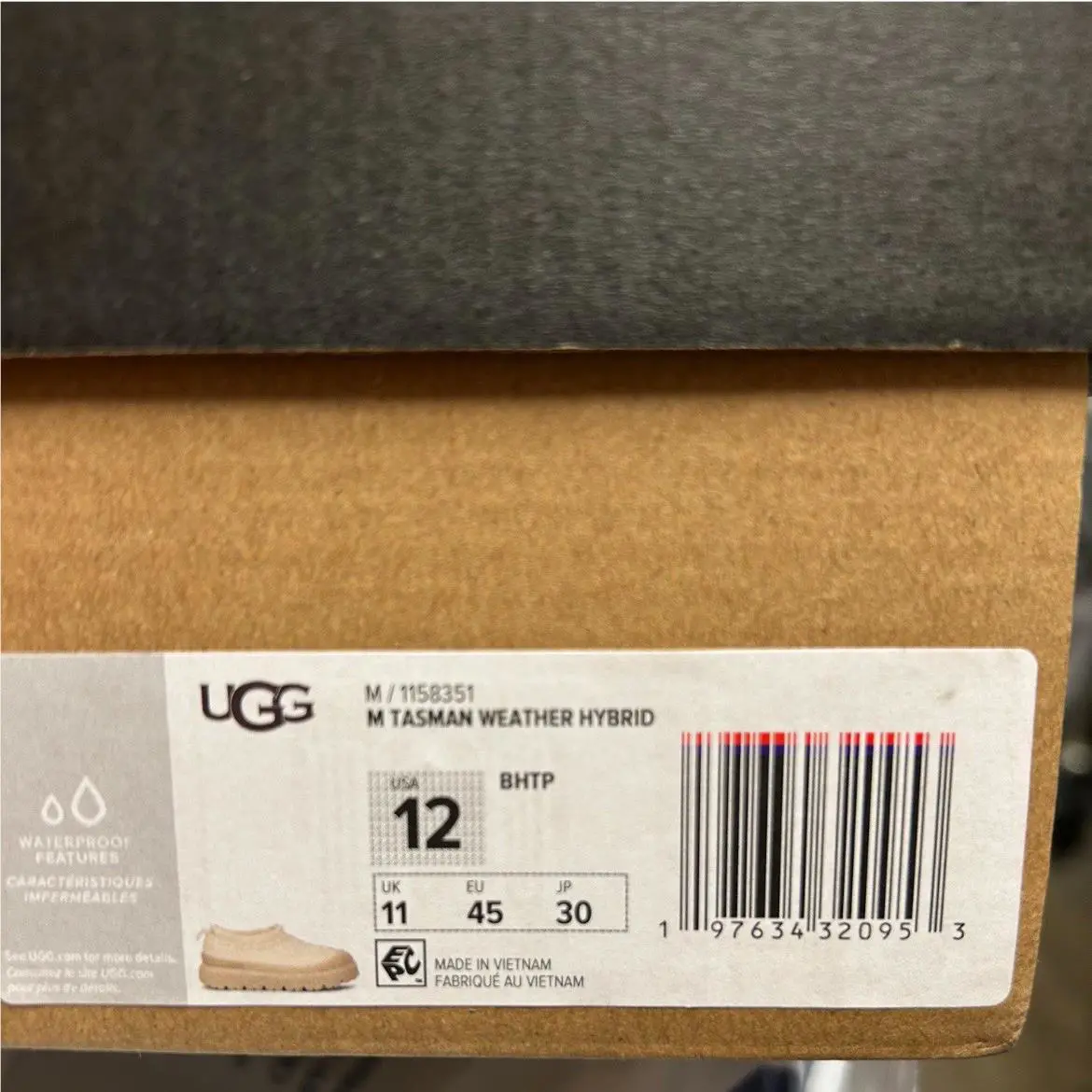UGG shoes - Tasman Weather Hybrid - Tasman Weather Hybrid - 1158351 - Birch, White, Beige (UPC: 0197634320953) 11