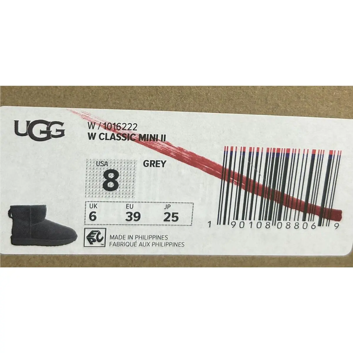 UGG shoes - UGG Classic Mini II - Classic Mini - Gray 4