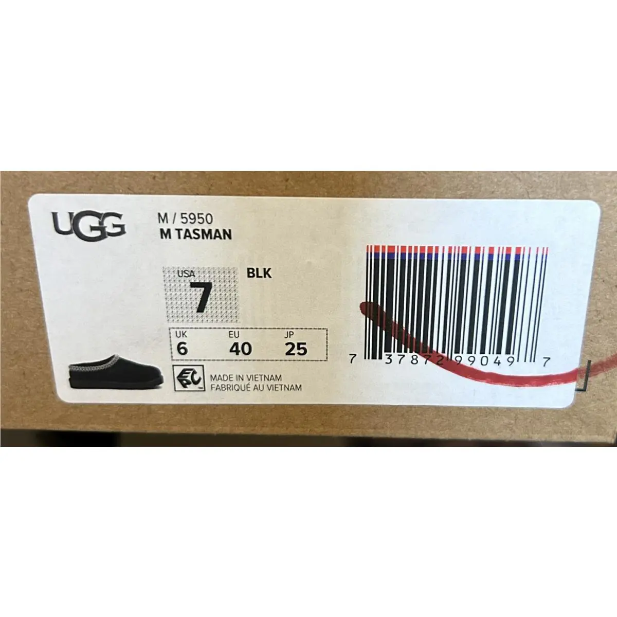 UGG shoes - UGG Tesman - Tesman - 5950-BLK - Black (UPC: 0737872990497) 3