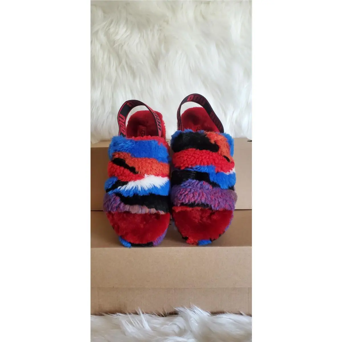 UGG shoes - UGG YEAH - YEAH - Red Cali Colorful 0