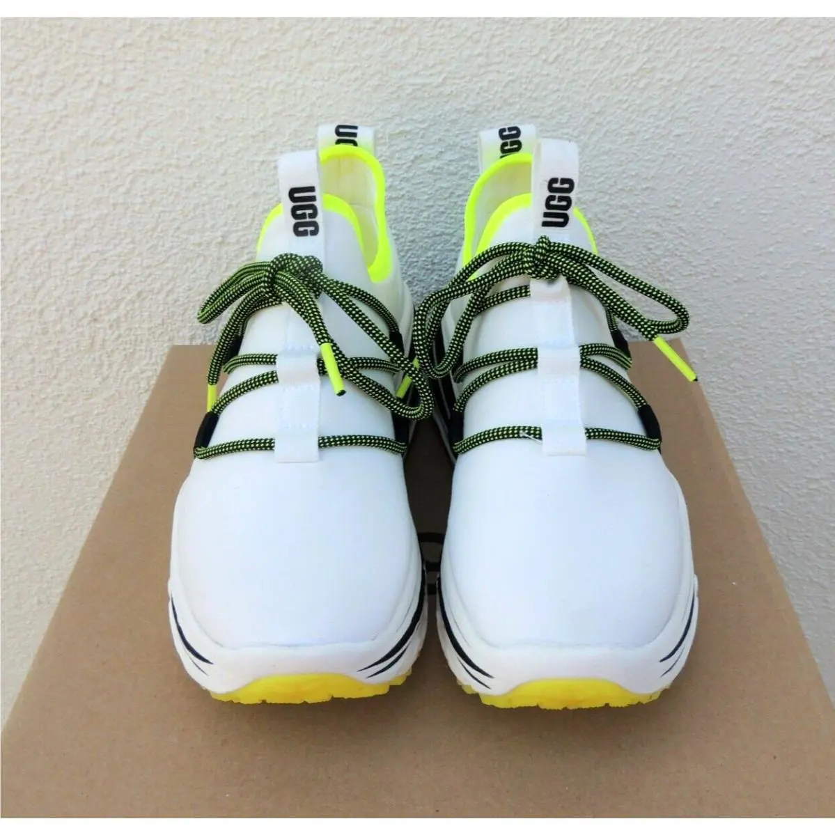 UGG shoes - UGG Lace Runner - Lace Runner - White (UPC: 192410812417) 2