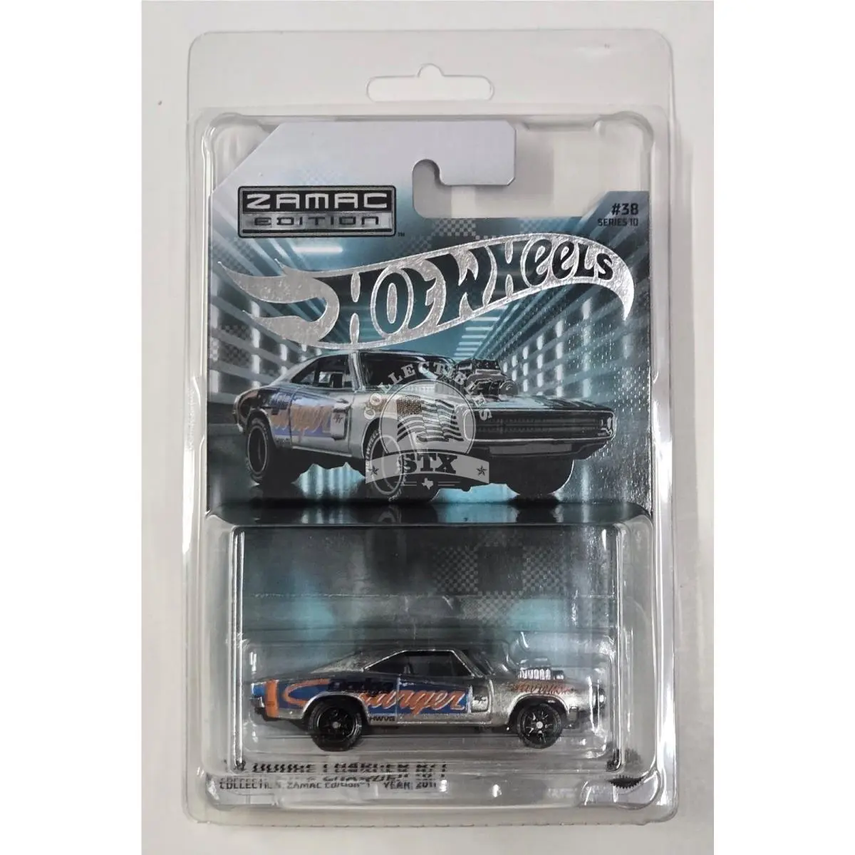 2025 HW Nftg Series 10 - `70 Dodge Charger RT Zamac TH HXN10 LE 1 of 3100