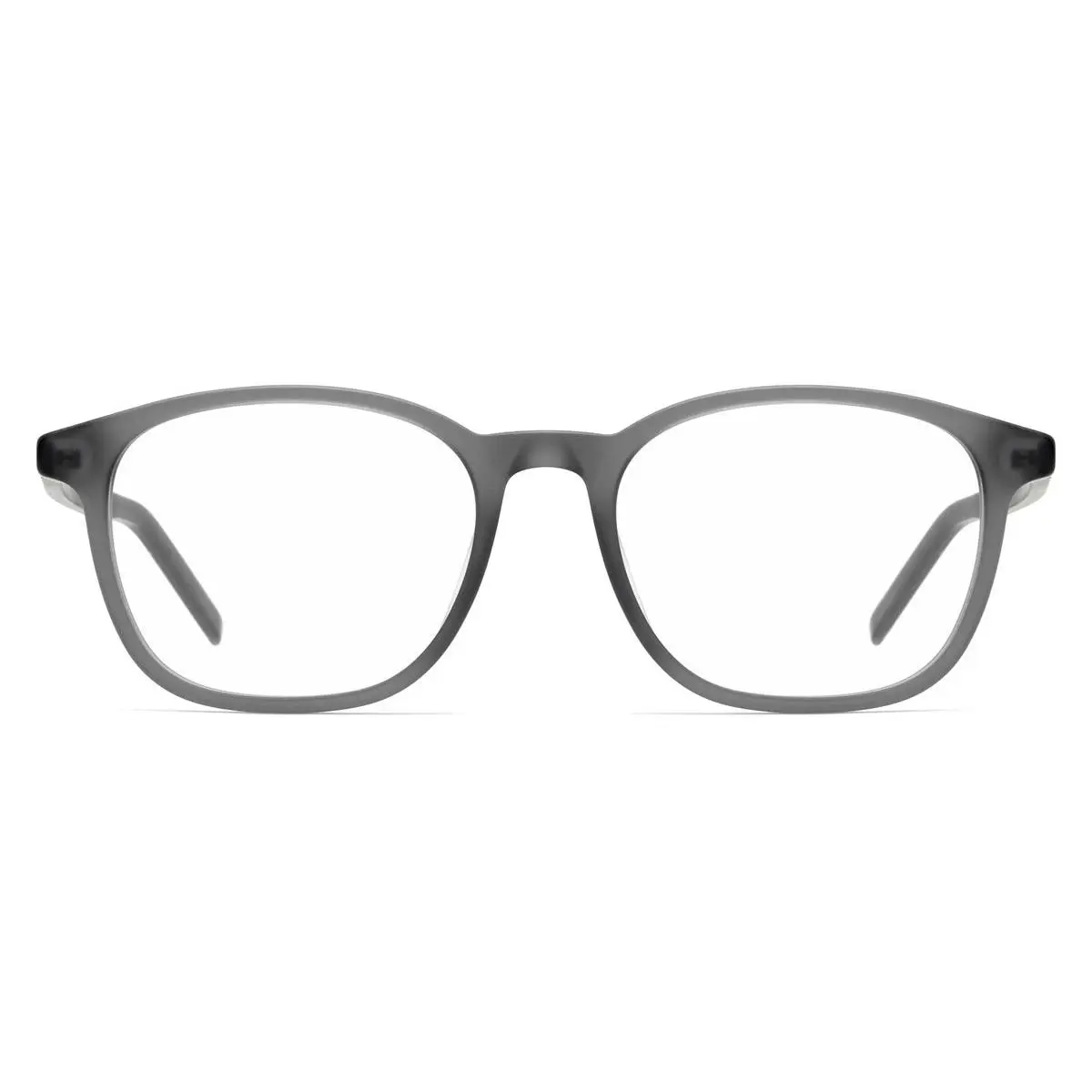 Hugo Boss 1024 Eyeglasses Men 0RIW Matte Gray Square 51mm