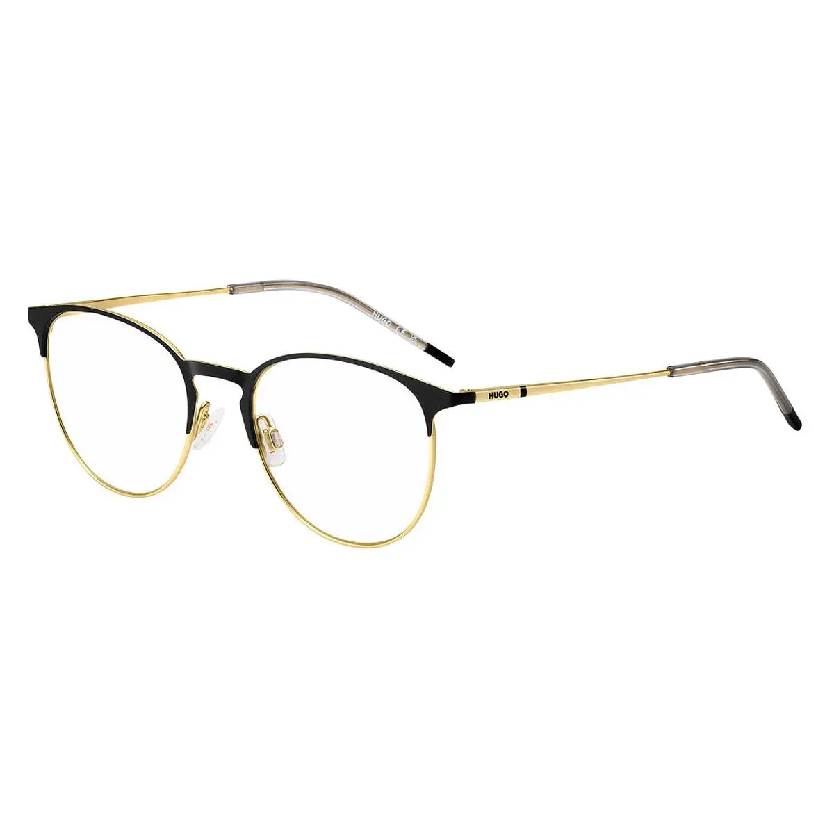 Hugo Boss HG 1290 Eyeglasses Men Matte Black Gold 52mm