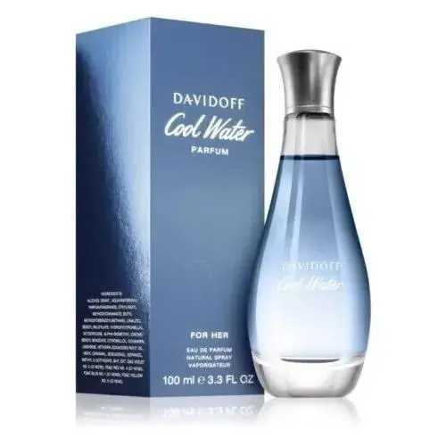 Cool Water For Her By Davidoff Eau De Parfum Spray For Women 3.3 oz / 100ml