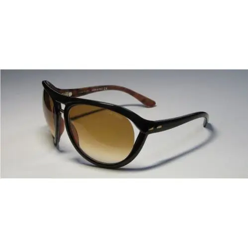 Tom Ford Sunglasses TF73 Milo 408 62mm Brown / Brown Gradient Lens Vintage