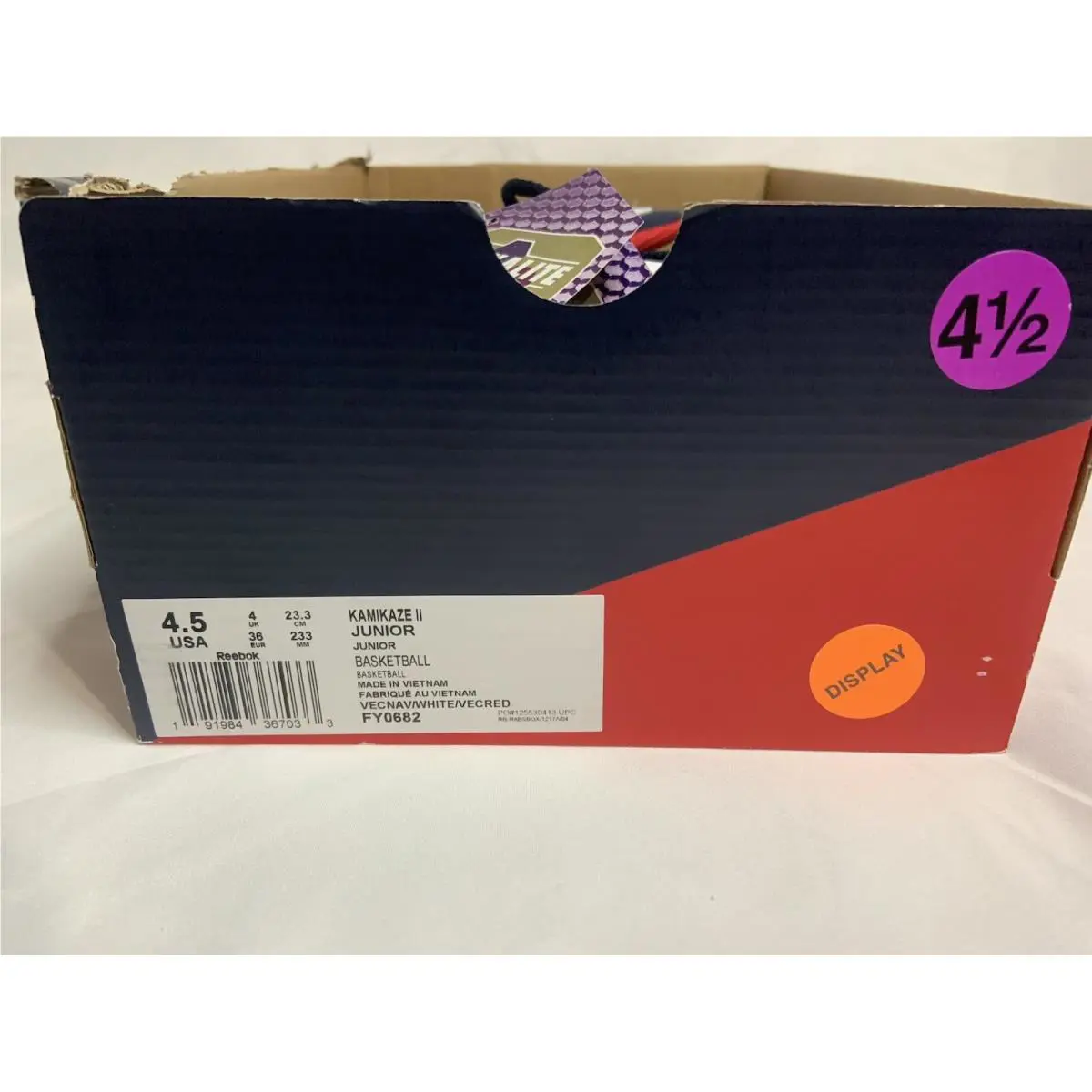 Reebok shoes - Kamikaze II - Kamikaze - FV9295 - White (UPC: 191534397978) 2