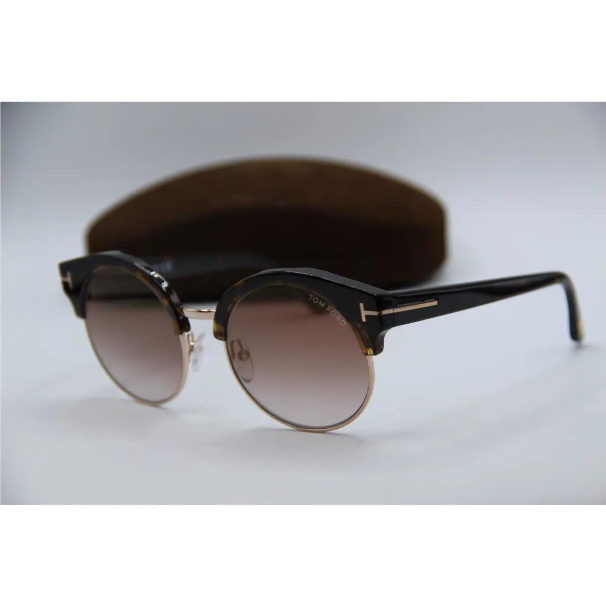 Tom Ford TF 608 ALISSA-02 52G Havana Gradient Sunglasses 54-21