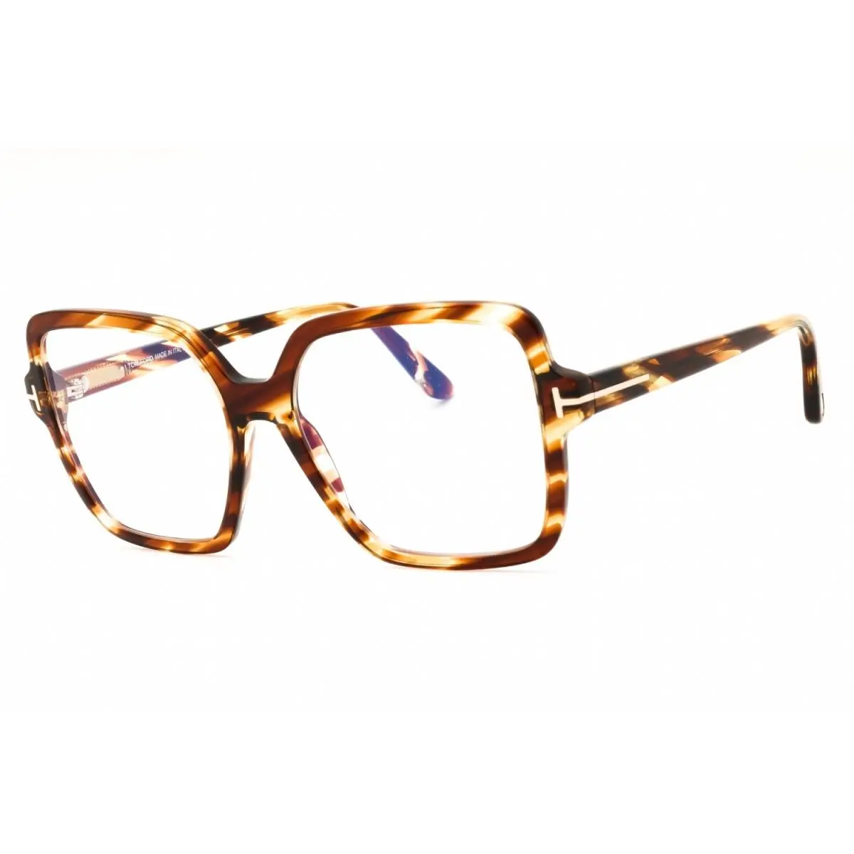 Tom Ford FT6063-B-055 Eyeglasses 56mm - Frame: coloured havana