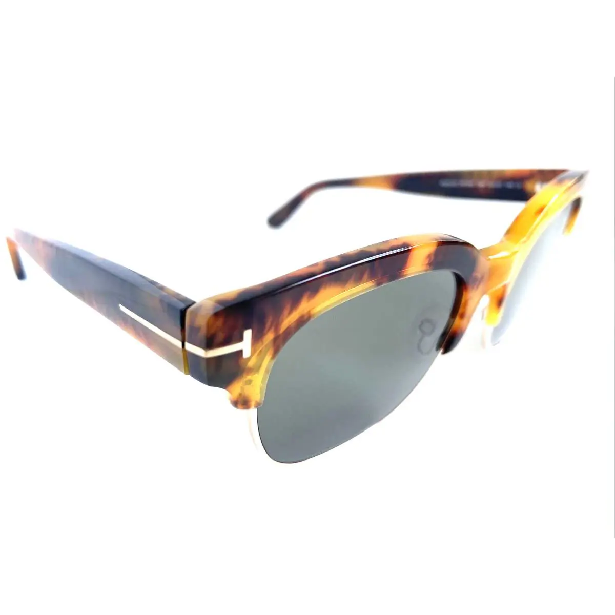 Tom Ford Henry-02 TF 597 55N 53mm Tortoise Men s Sunglasses Italy
