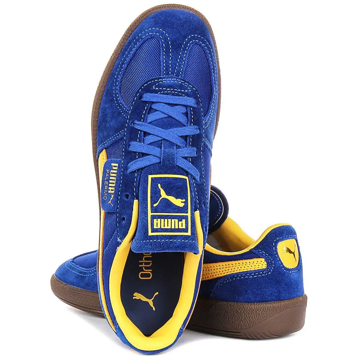 Puma shoes - Blue Yellow 2