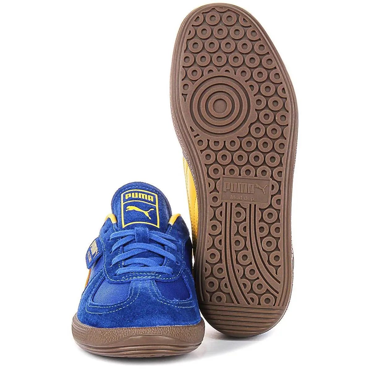 Puma shoes - Blue Yellow 3