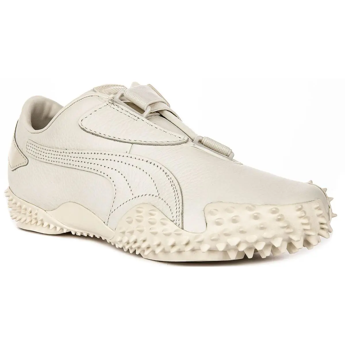 Puma Mostro Leather Hybrid Sleek Slip On Mens Sneakers In Off White US 8 - 12 - Off White