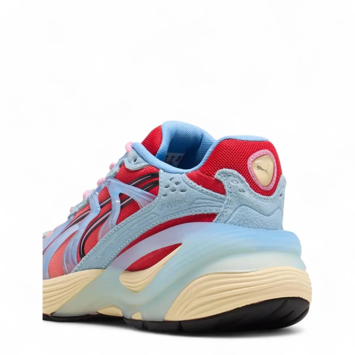 Puma shoes - Puma Inverse - Inverse - 402892 01 - Creamy Vanilla/For All Time Red/Team Light Blue 3
