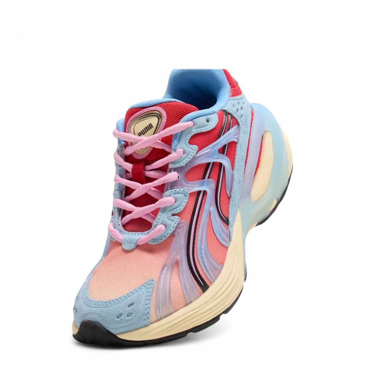 Puma shoes - Puma Inverse - Inverse - 402892 01 - Creamy Vanilla/For All Time Red/Team Light Blue 7