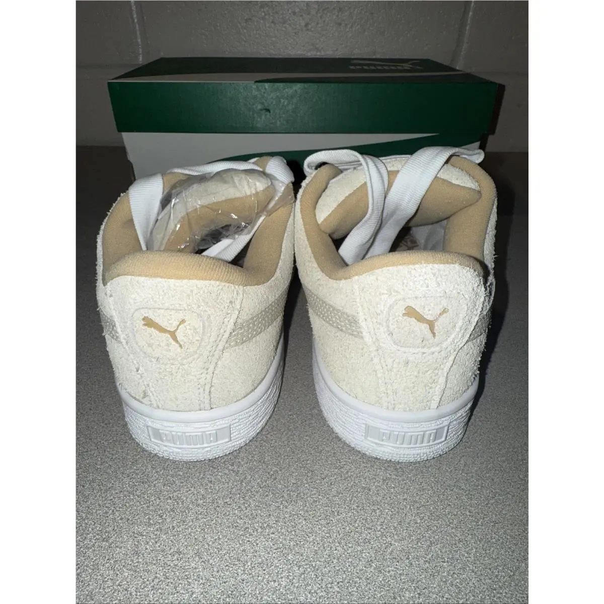 Puma shoes - Puma Suede XL Hairy - Suede Hairy - 39830901 - Beige 2