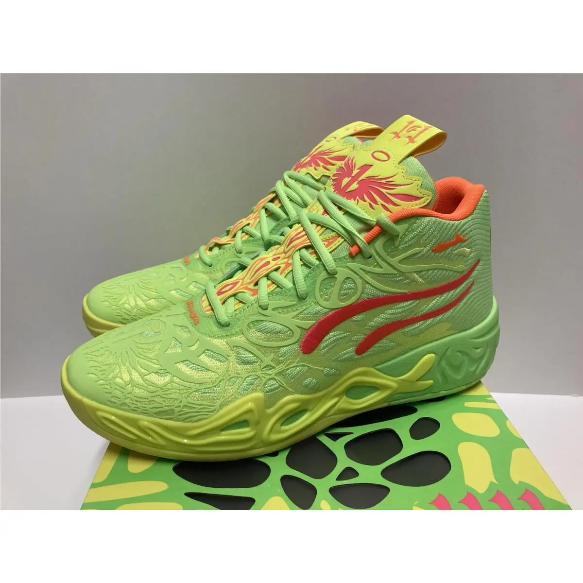 Puma shoes - PUMA MB 04 - 311421-01 - Yellow Green (UPC: 197673008034) 6