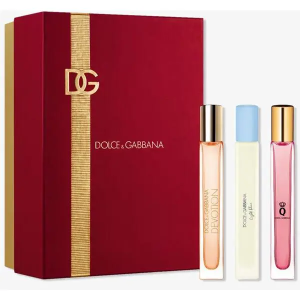 Dolce Gabbana 3 Piece Travel Spray Gift Set Limited Edition